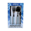 Liberty 16 Piece Cutlery Set - Light Blue