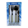 Liberty 16 Piece Cutlery Set - Sage Green