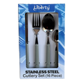 Liberty 16 Piece Cutlery Set - Grey