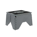 Liberty Foldable Step with Anti-slip Tread - Black & Grey - Small
