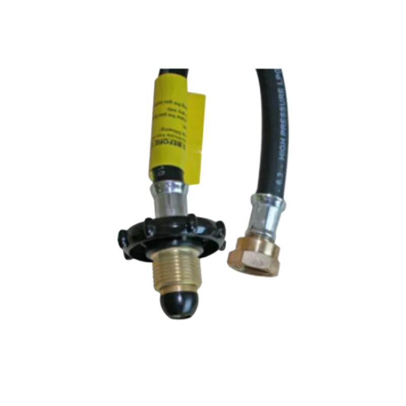 1.5m x 6.3mm PROPANE pigtail black Handwheel S/T POL x W20 Class 3