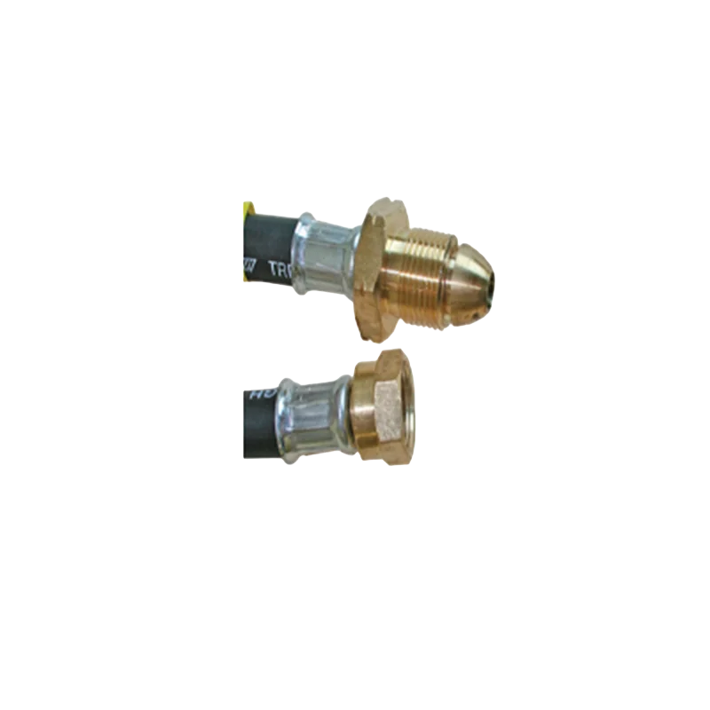 1.5m x 6.3mm PROPANE pigtail black S/T POL x W20 Class 3