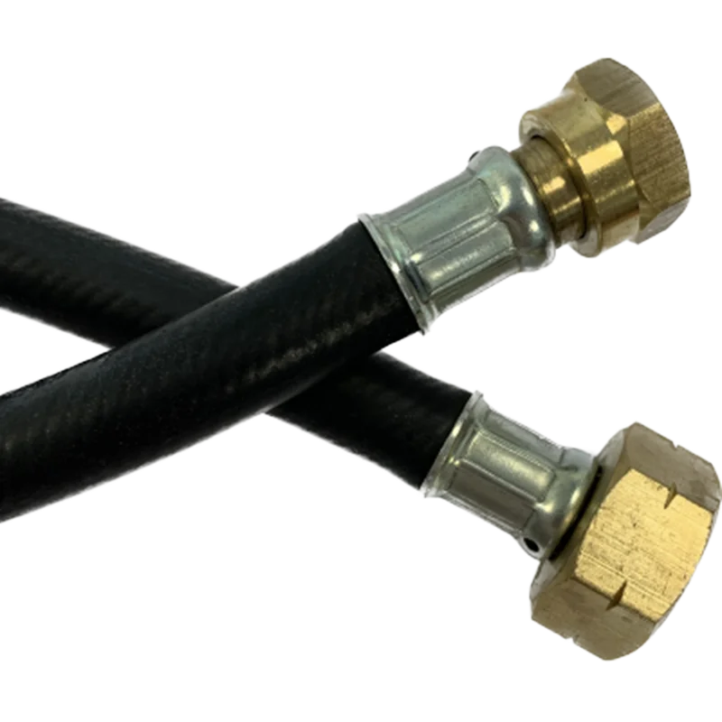 Single 450mm BUTANE pigtail black Class 3