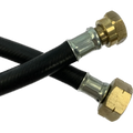 Single 750mm BUTANE pigtail black Class 3
