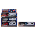 Car Caravan Die Cast Model Set (Pack of 9) M0031