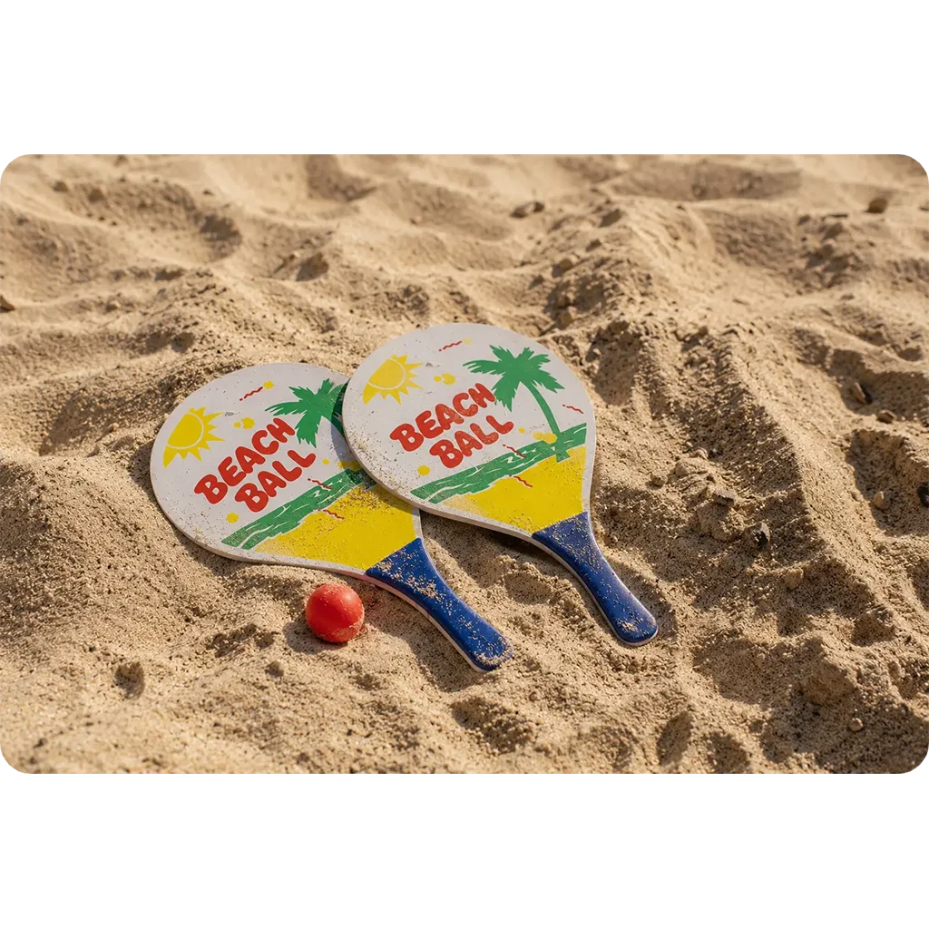 Wooden Beach Bat Set M0048 - image 5