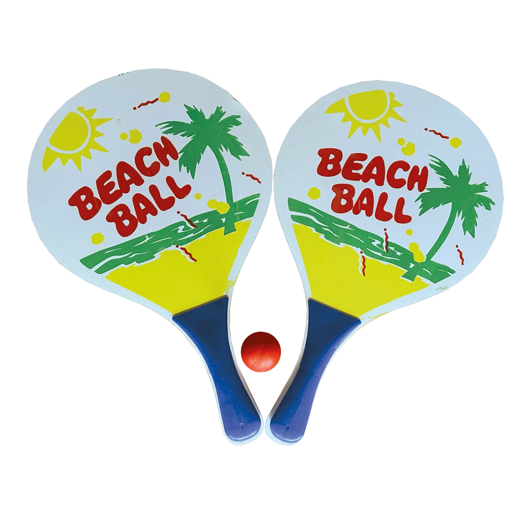Wooden Beach Bat Set M0048