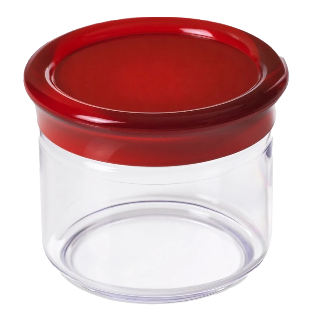 Omada Trendy 0.5L Storage Jar - Red
