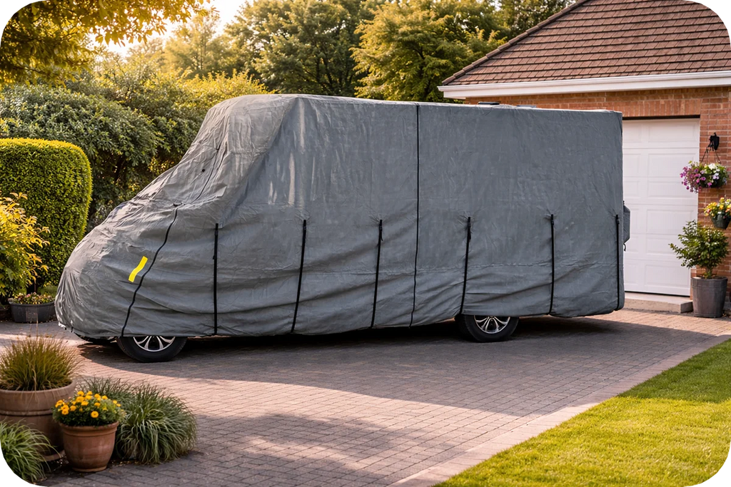 Motorhome Cover Max - 6.1m-6.5m - Grey