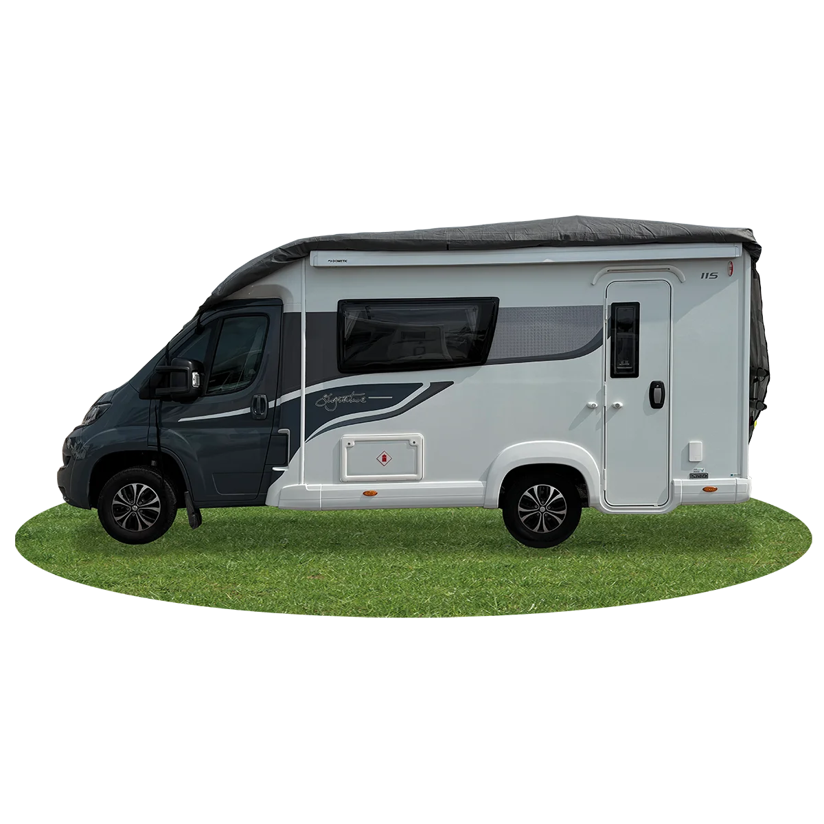 Motorhome Cover Max - 6.5m-7.0m - Grey
