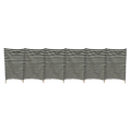 Liberty Shetland 7 Pole Windbreak - Charcoal