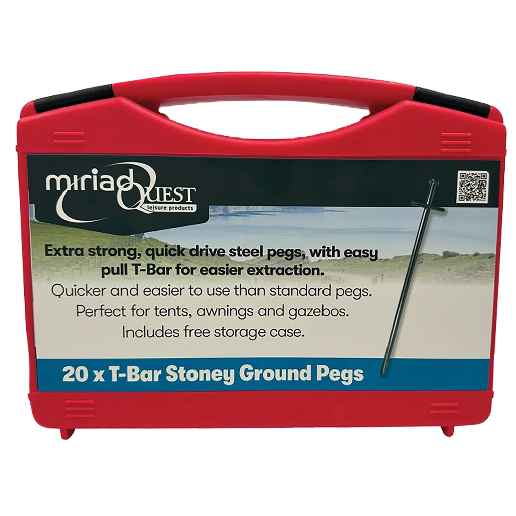 Liberty T-Bar Stoney Ground Pegs (1 pack of 20)