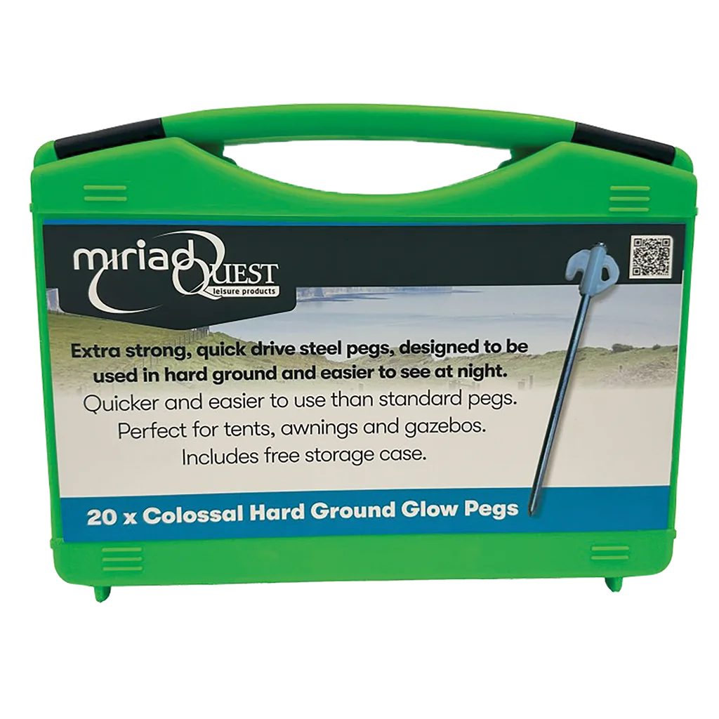 Liberty Colossal Hard Ground Glow Pegs (1 pack of 20)