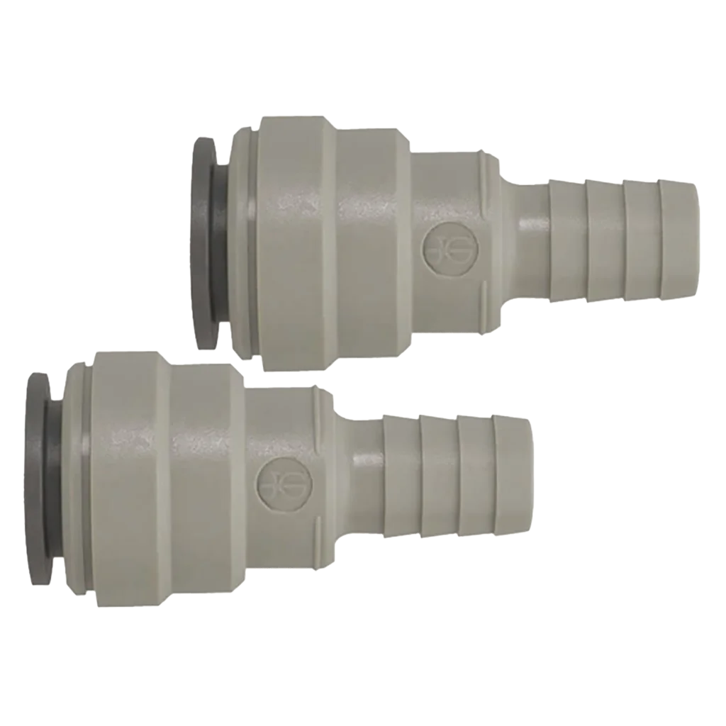 John Guest Hose Connector 15mm x 1/2" 2 pack