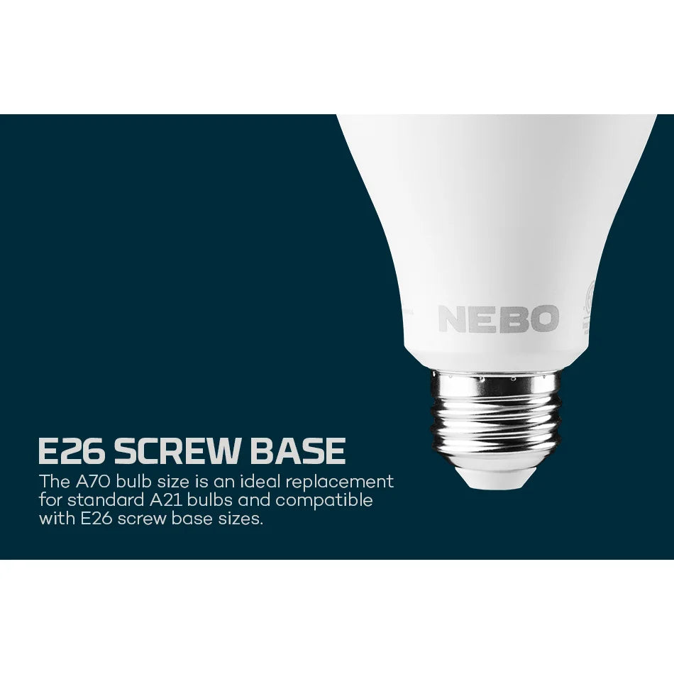NEBO Blackout Backup Emergency LED Bulb