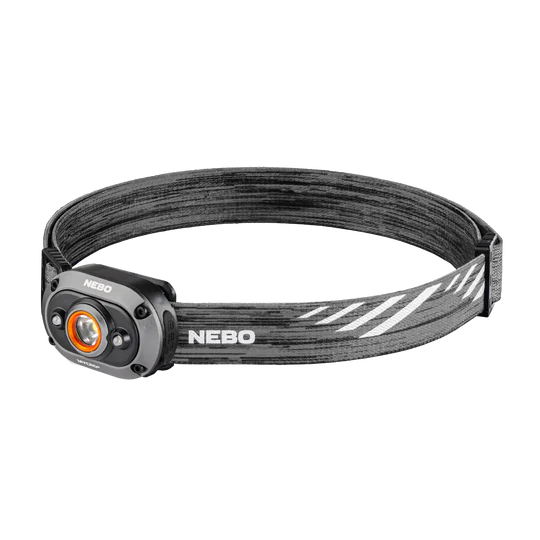 NEBO Mycro 450 Lumen Headlamp – Grey (NEB-HLP-0023-H)