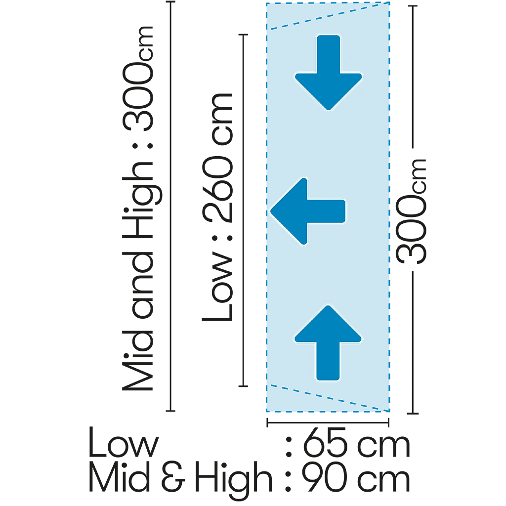 Orion vehicle connector (mid : 210 - 240cm)