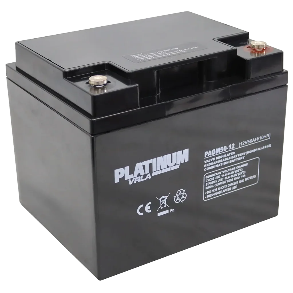 Platinum VRLA PAGM50-12 Battery