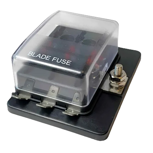 6 Fuse Fusebox with RED Light