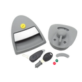 Hartal Triangle Right Hand Complete Swift Lock Kit - Grey (suits HSC)