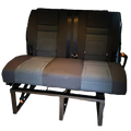 RIB Altair Bed 112cm T7 Black fabric with Isofix. 105 degree handle / 140x200 cut out