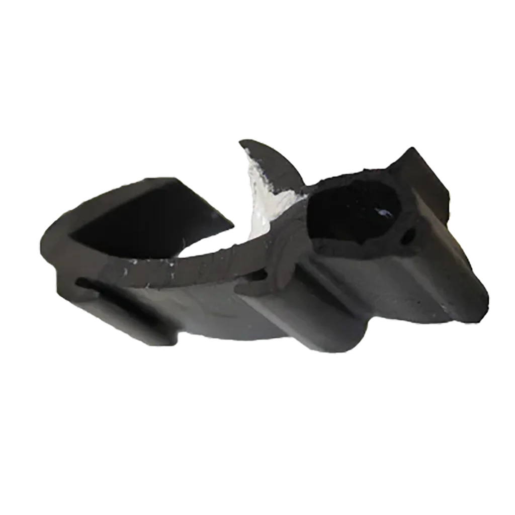 Polyplastic 28/32mm Twin-fin window rubber 10m Length (9.00.685.00.KT.00PK)