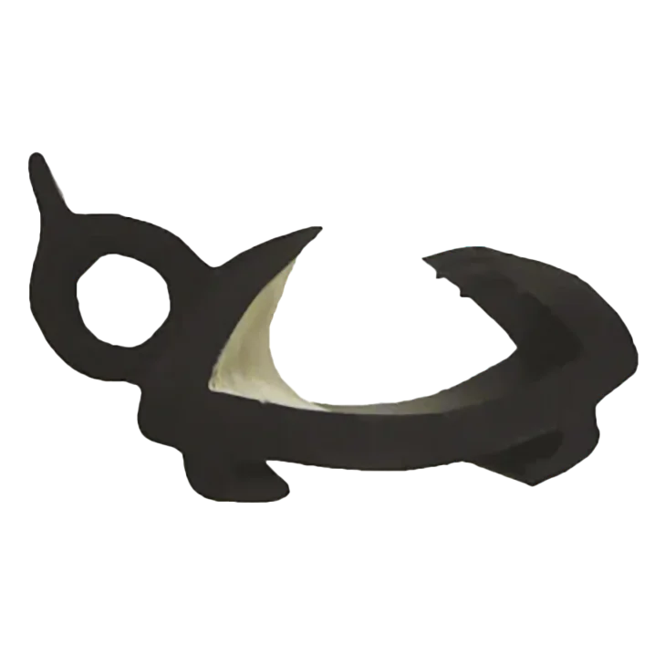 Polyplastic 24/28mm black rubber seal (10m length) (9.00.663.00.KT.00PK)