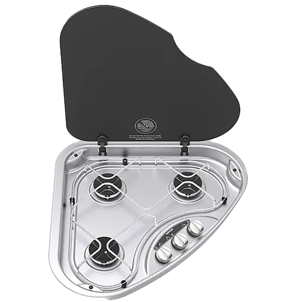 Thetford Series 330 3 Burner LH Triangle Hob