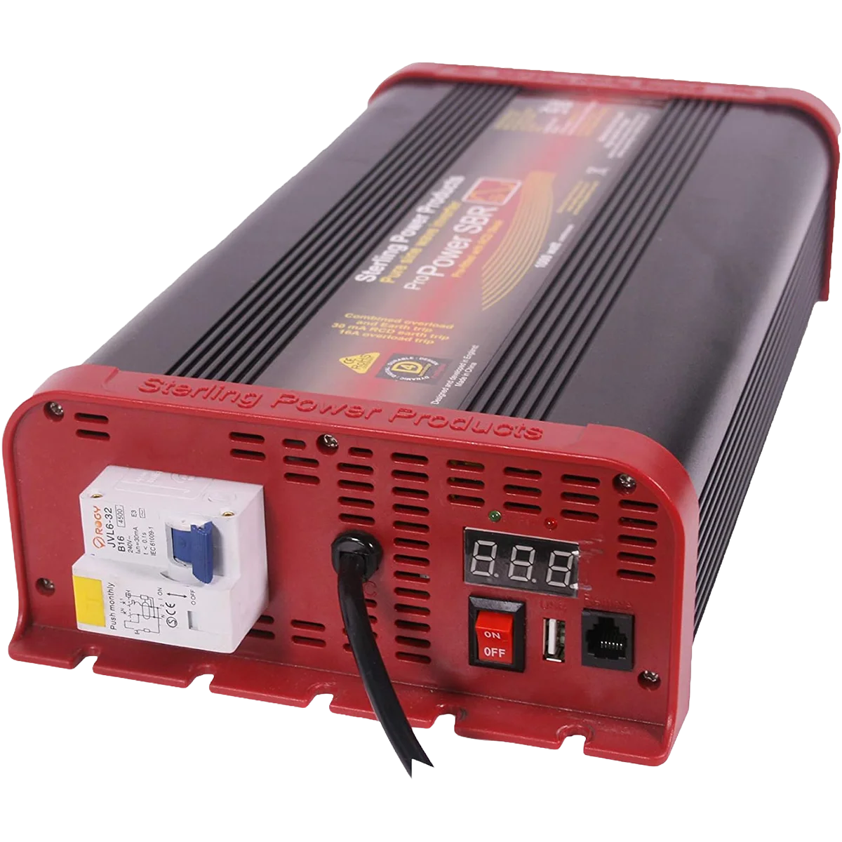 Sterling Power 12v 1600w Pure Sine Wave Inverter