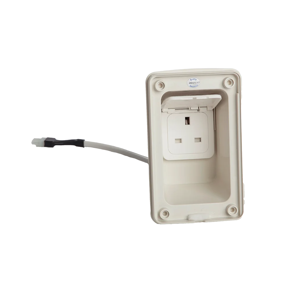 Whale Mains Electric Single UK Outlet Easi-Slide Socket