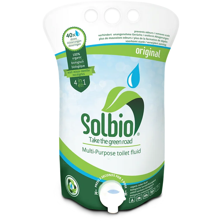Solbio 1.6L Original Toilet Fluid Pouch (40 Doses)