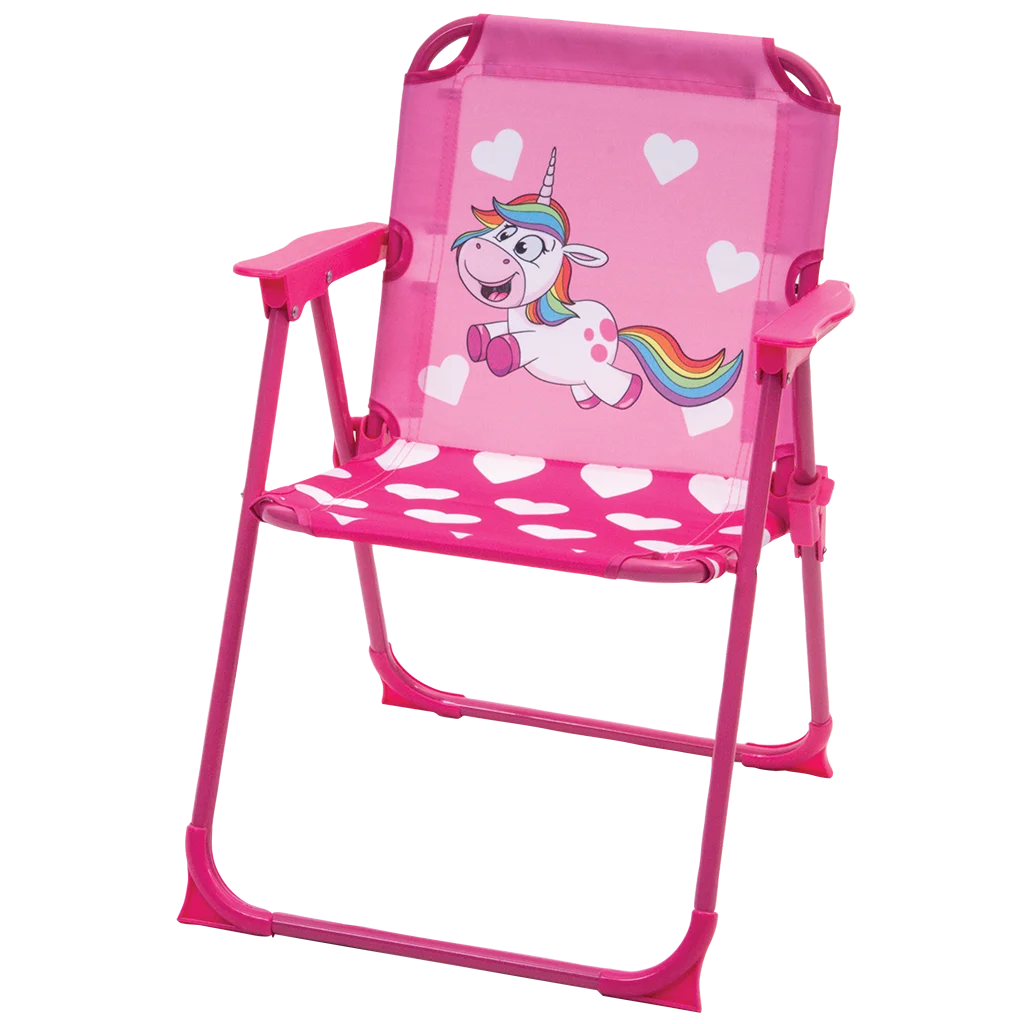 Quest Childrens Unicorn Garden Set – Table, 2 Chairs & Parasol (SP2024)