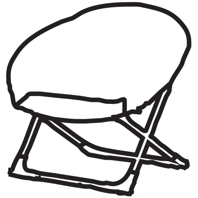 Quest Kids Unicorn Moon Chair