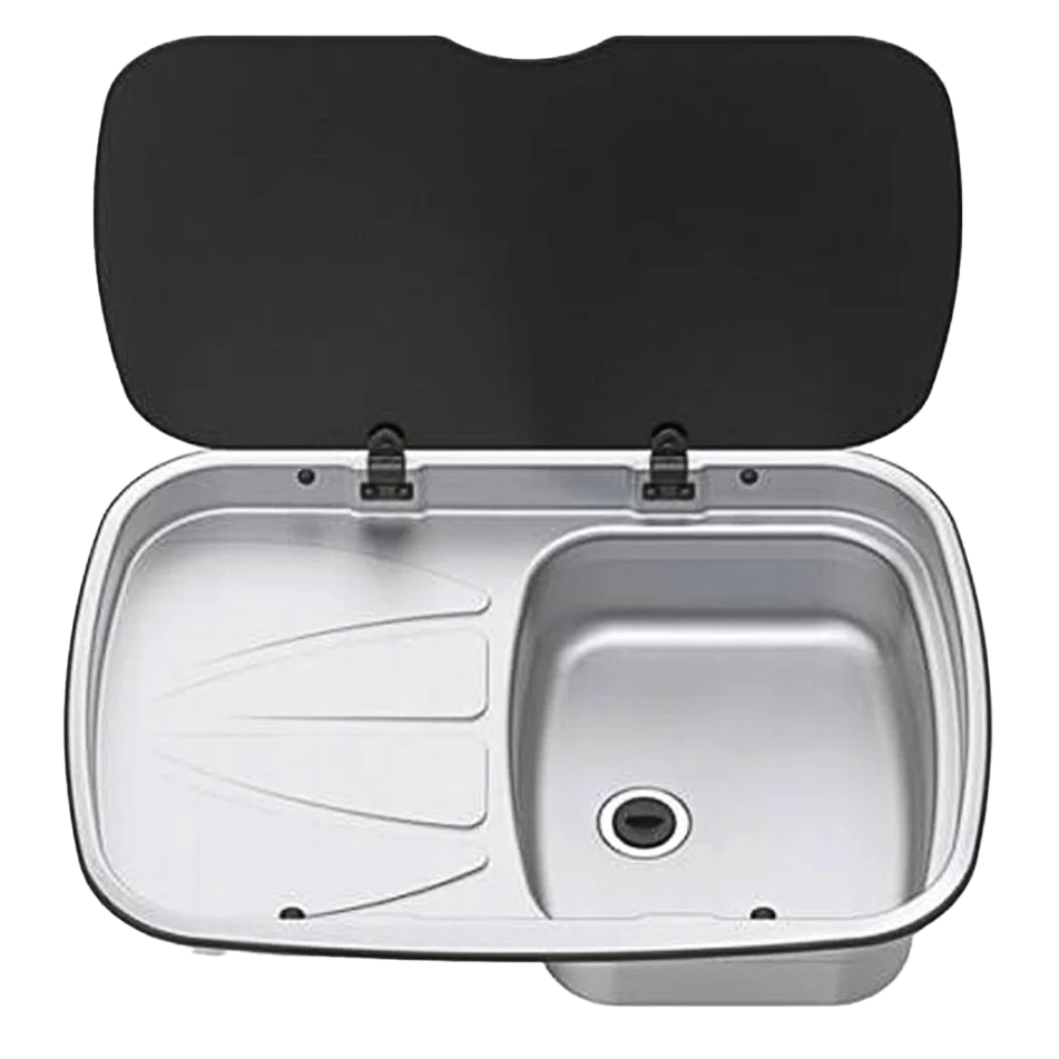 Thetford Argent Sink With Left Hand Drainer