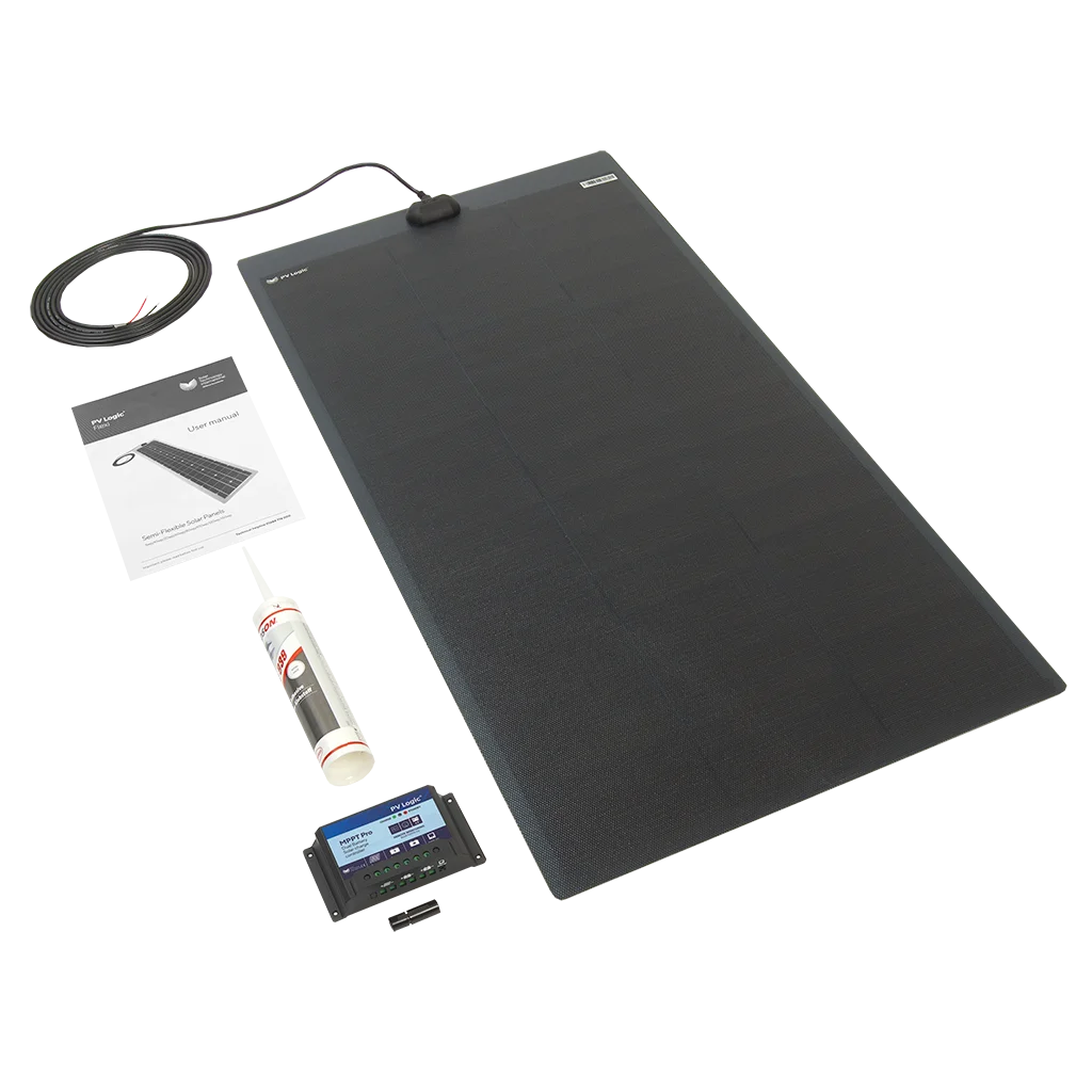 Solar Technology 110W MHD Flexi Roof and Deck Top Kit - Top Exit