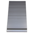 Silver 650mm x 650mm Tambour Door Set