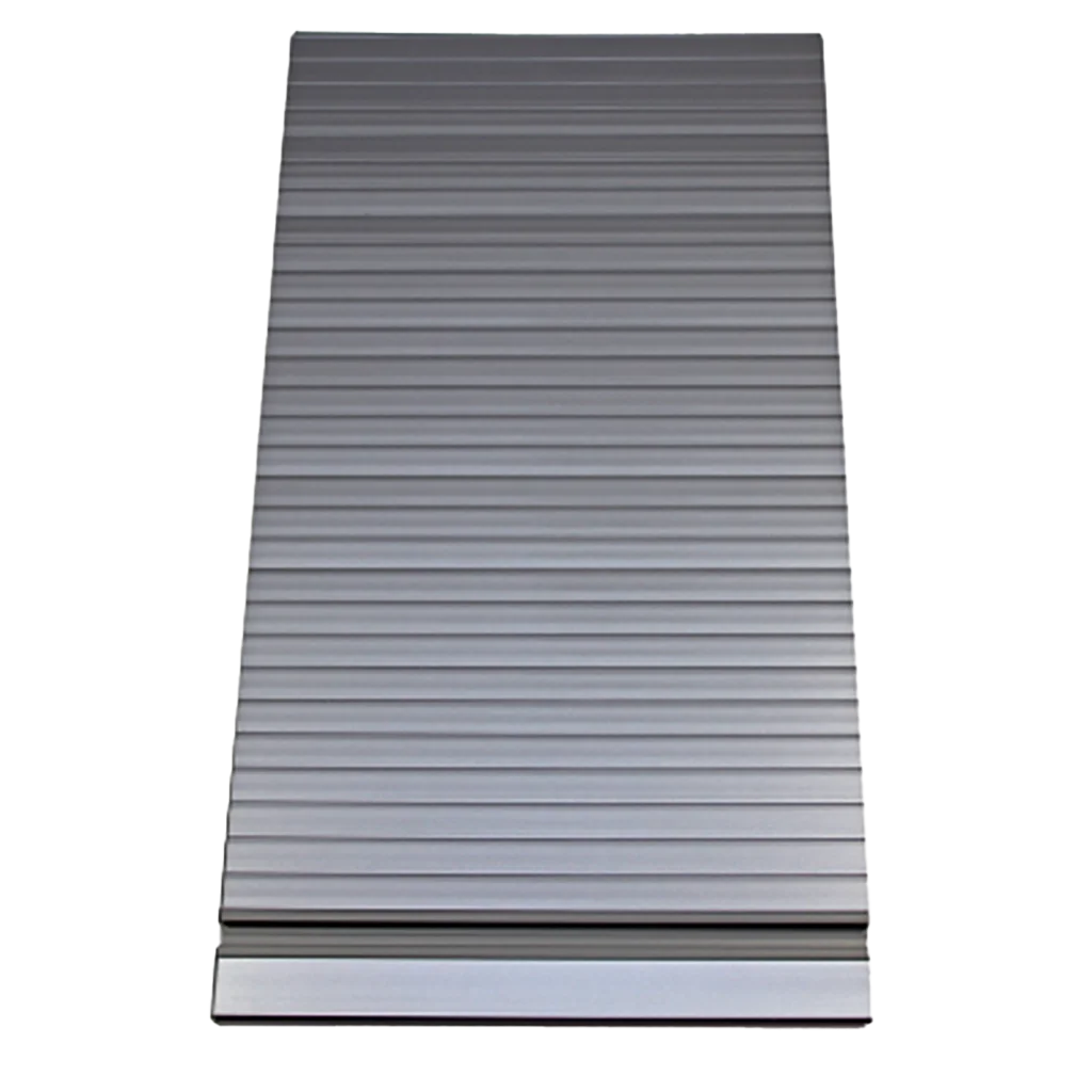 Silver 650mm x 650mm Tambour Door Set