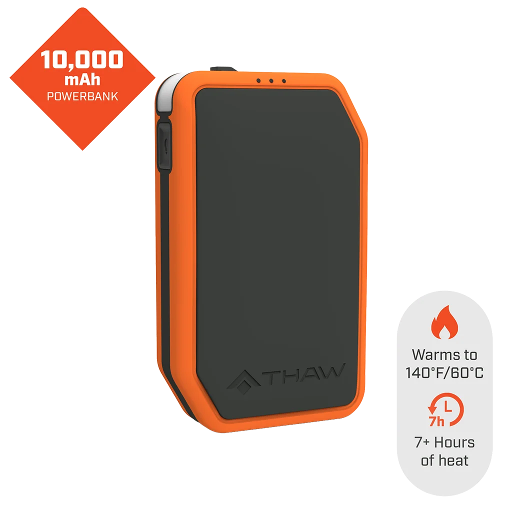 Thaw Rechargeable Handwarmer with Integrated Light 10K