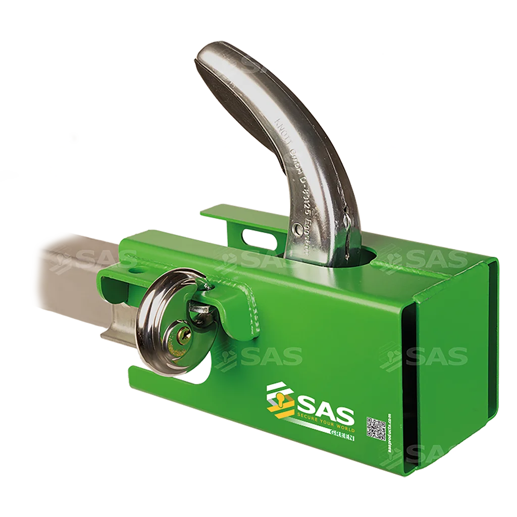 SAS Green Vault Hitchlock with Padlock