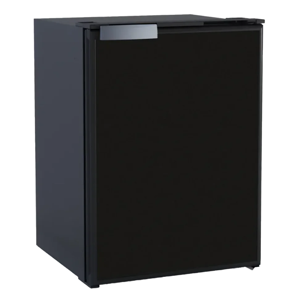 VitriFrigo C39i 39L Black Fridge 12/24v Chrome lock