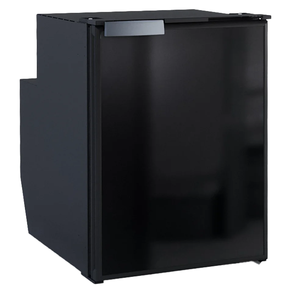 Vitrifrigo 51L Black Chrome Air Lock Fridge 12/24v Integral