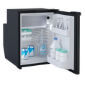 Vitrifrigo 51L Black Chrome Air Lock Fridge 12/24v Integral