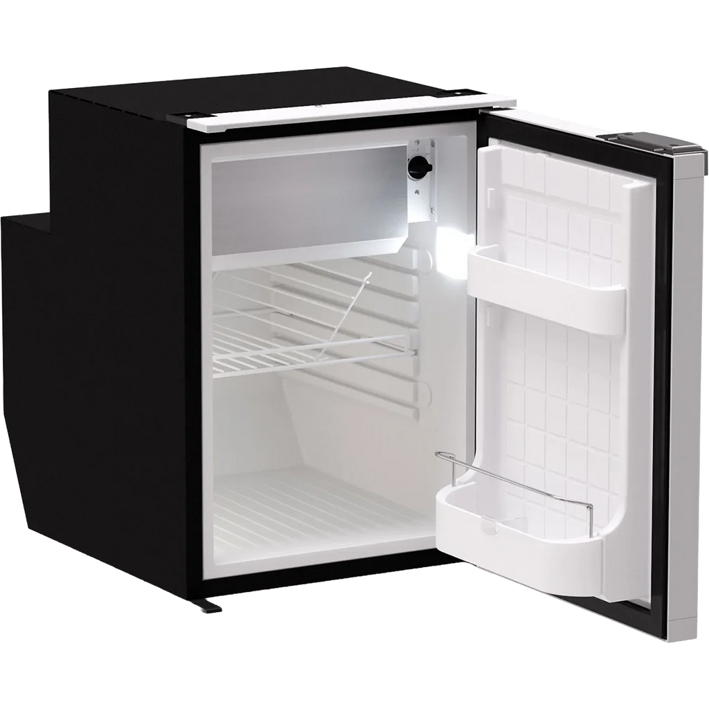 Vitrifrigo 51L Grey Chrome Air Lock Fridge 12/24v Integral