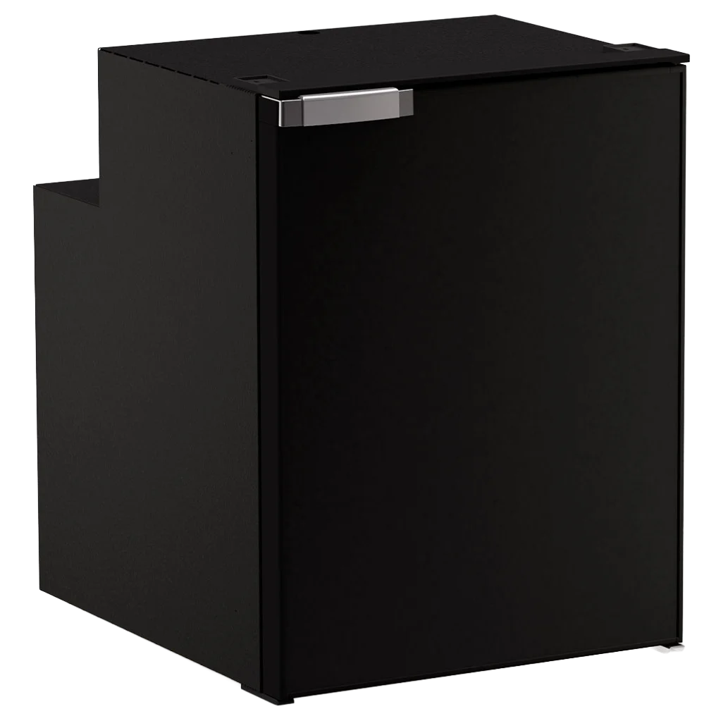 Vitrifrigo C90i 90L Front-Opening Fridge with Ice Box – Black Door (VFC90IBLCLBDN)