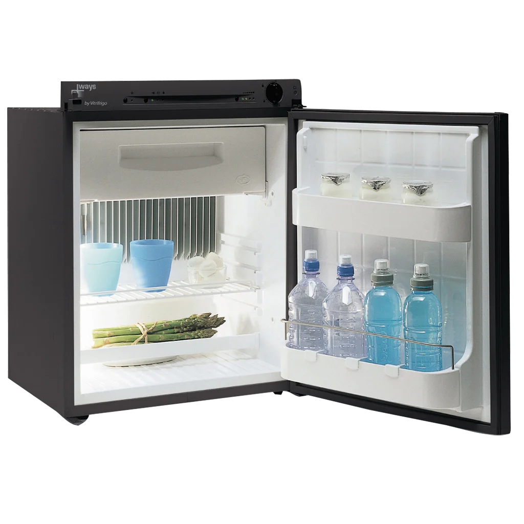 Vitrifrigo VTR5060 51L Black 3-Way Fridge