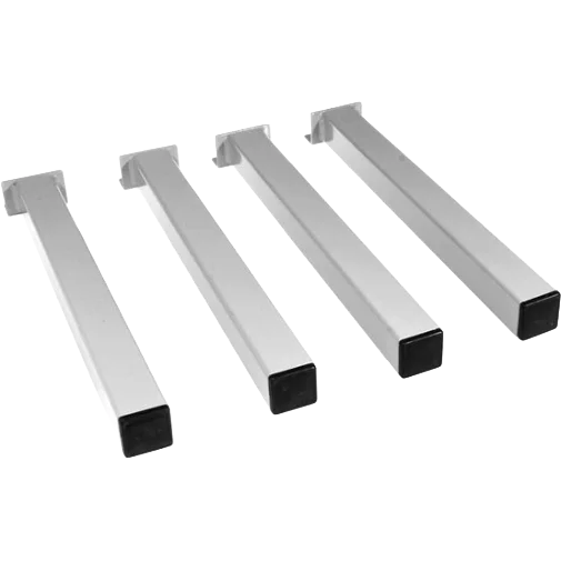 4x Metal Legs with Bolts for Bed Frames 280mm W1549