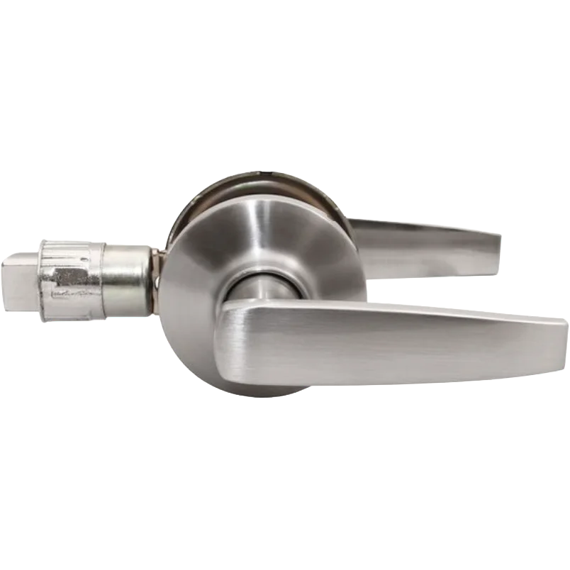 Handle Set with Passage Satin Nickel C/W 25mm Tubular Latch W3497