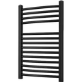 Towel Radiator Matt Black 700 x 420 x 30mm W5172
