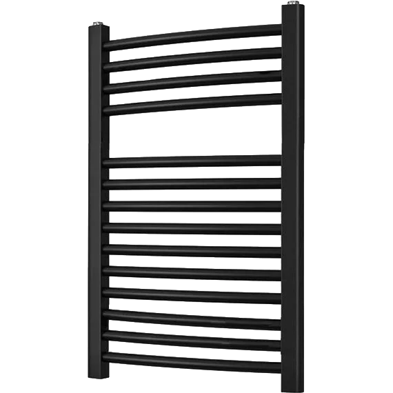Towel Radiator Matt Black 700 x 420 x 30mm W5172