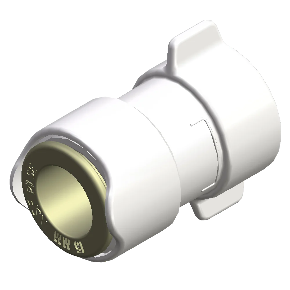 Whale Female Adaptor 1/2 BSP to 12mm WU1232B